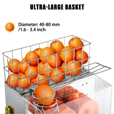 التلقائي التجاري الكهربائية البرتقال عصير ليمون صانع / الثقيلة عصير آلات العصارة
